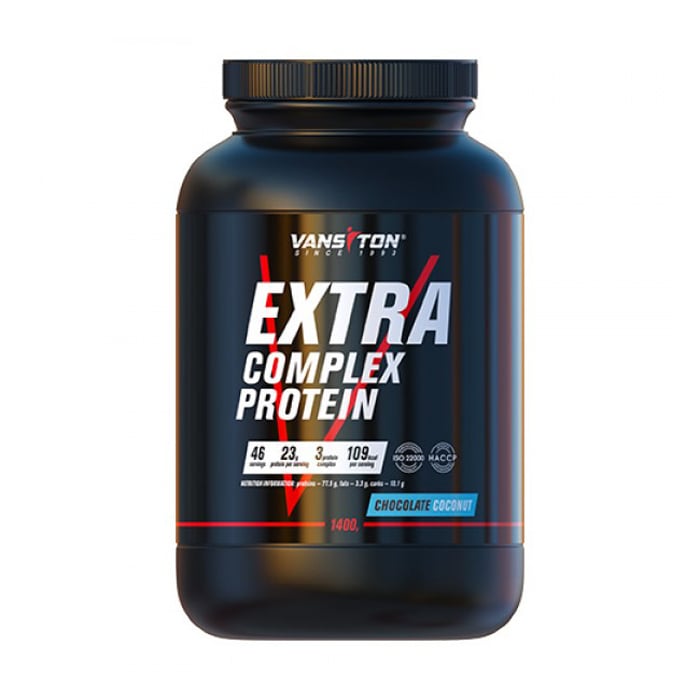 Протеїн Vansiton Extra Complex Protein Шоколад-кокос, в порошку, 1.4 кг